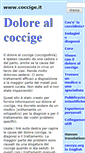 Mobile Screenshot of coccige.it